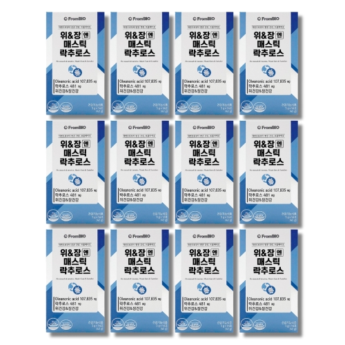 프롬바이오 위 장 엔 매스틱 락추로스 3g 14포 (5개)_이미지