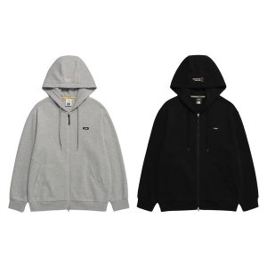 N241UFT910 브래비 트레이닝 풀집업 자켓 CARBON BLACK