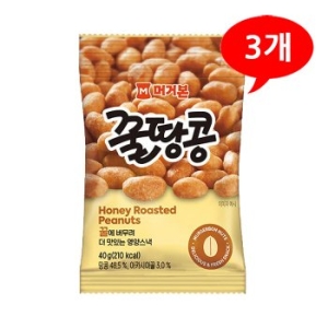 머거본 꿀땅콩 40g (3개)_이미지