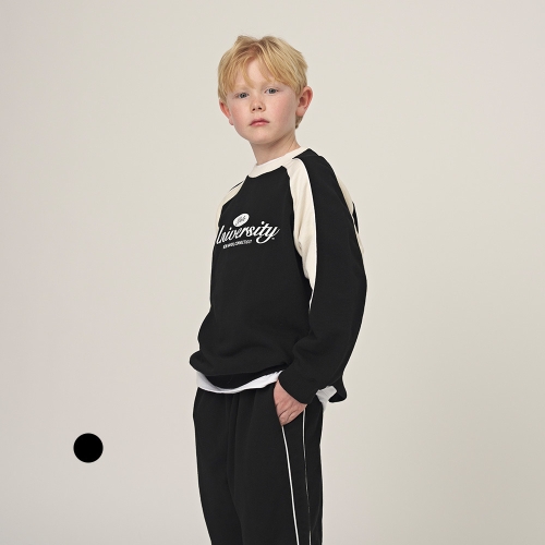 예일키즈 래글런 배색 상하세트 A5F012_이미지