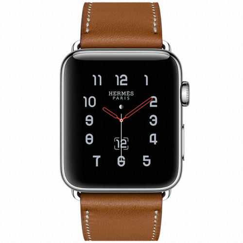 APPLE 워치 시리즈3 에르메스 38mm Cellular 스테인리스 스틸 (포브 바레이나 싱글투어)_이미지