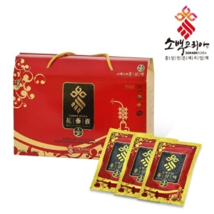 소백인삼영농조합 소백코리아 홍삼액 훼미리 80ml 60포 (1개)_이미지