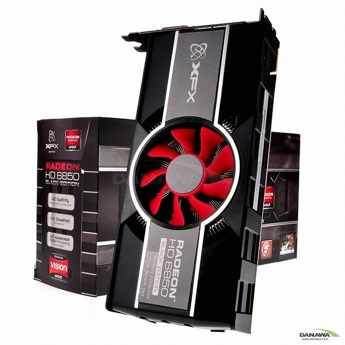 XFX 라데온 HD 6850 트리플X Edition D5 1GB Vapor_이미지