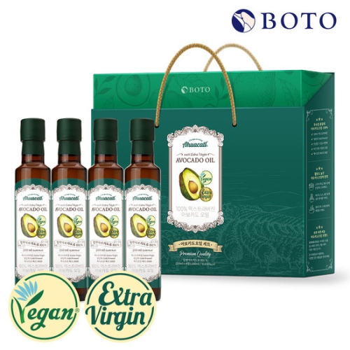 아후카틀 엑스트라버진 아보카도 오일 250ml x 4개