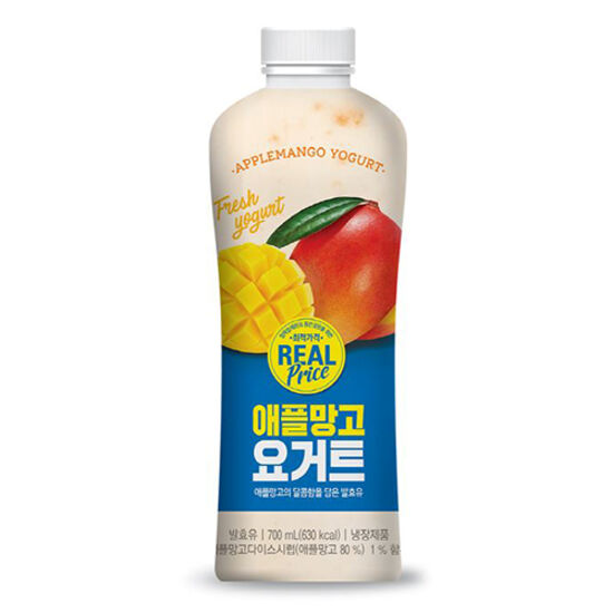 GS리테일 리얼프라이스 애플망고 요거트 700ml (1개)_이미지