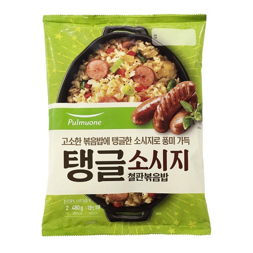 풀무원 탱글소시지 철판볶음밥 2개입 480g (2개)
