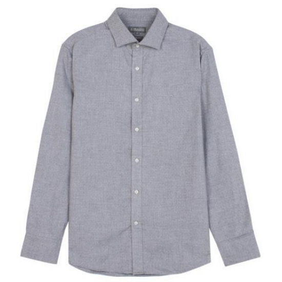 헤지스 그레이 패턴 슬림핏 캐주얼 셔츠 HZK16D481GE_이미지