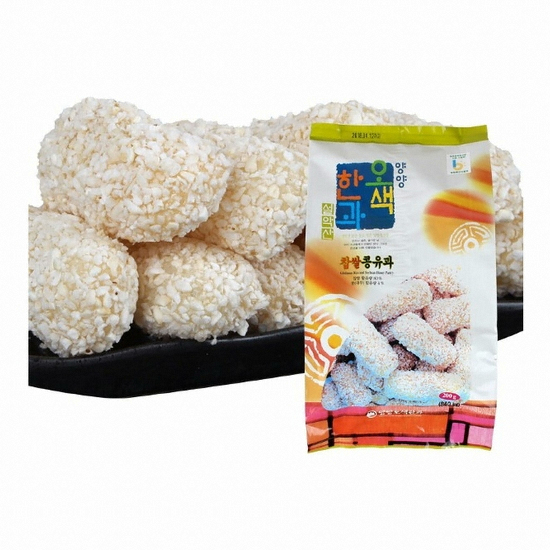 양양오색한과 찹쌀 콩유과 200g (5개)_이미지