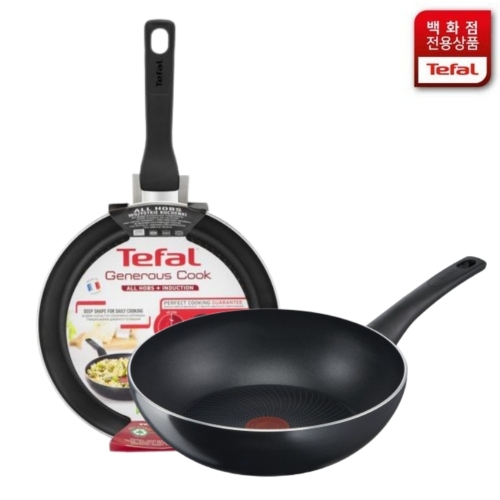 제너러스쿡 프라이팬 2종 (팬28+볶음팬28)