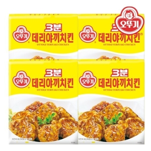 오뚜기 3분 데리야끼치킨 150g [4개]