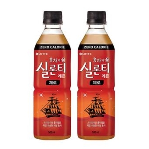 롯데칠성음료 실론티 레몬 제로 500ml (48개)_이미지