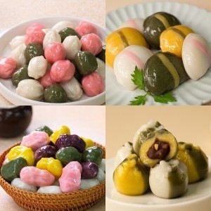 아리울떡공방 굳지않는 모듬 깨송편 1kg (2개)_이미지