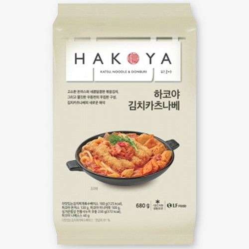 엘에프푸드 하코야 김치카츠 나베 680g (3개)