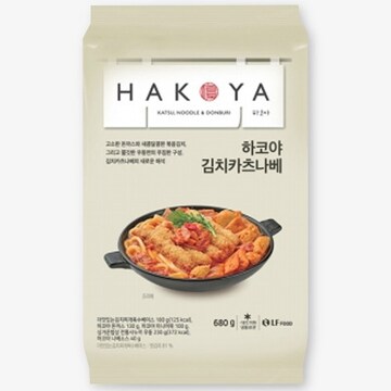 엘에프푸드 하코야 김치카츠 나베 680g (3개)