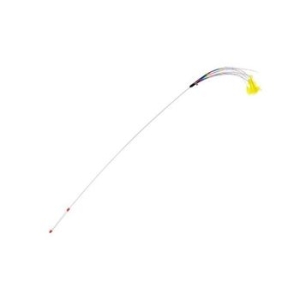 에이플러스 캣파우 레인보우 공작깃털 롱 낚시대 (3개)_이미지