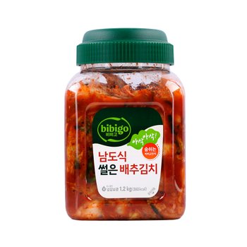 비비고 남도식 썰은 배추김치 용기형 1.2kg (1개)_이미지