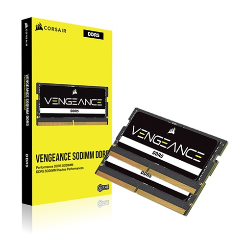 CORSAIR 노트북 DDR5-4800 CL40 VENGEANCE 패키지 (64GB(32Gx2))