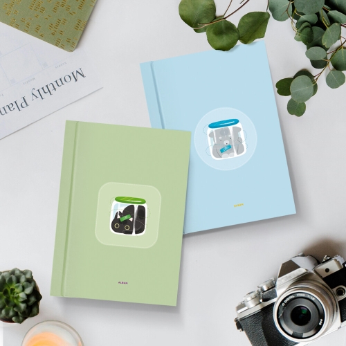 포토보틀 접착앨범 A4 CL2000S