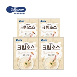 베베쿡 처음먹는 크림소스 200g (4개)_이미지