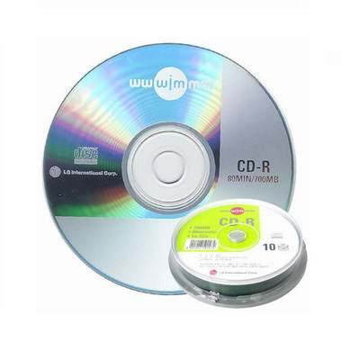 LG상사 CD-R 700MB 52x 케익 (10장)_이미지