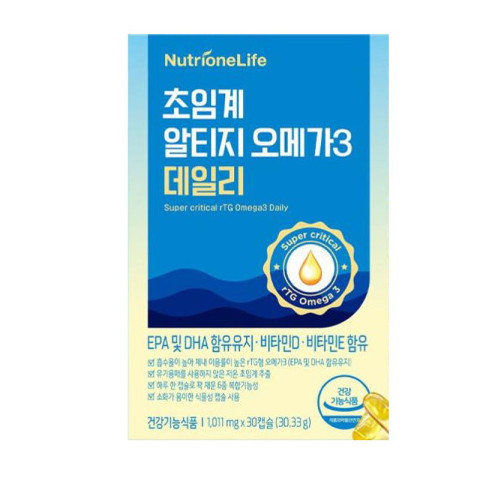 뉴트리원라이프 초임계 알티지 오메가3 데일리 30캡슐 (10개)_이미지