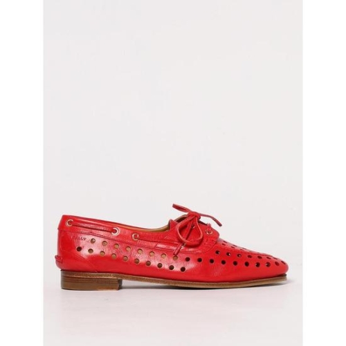 Mocassino da barca in pelle traforata WF1407BU013U3B8