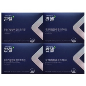 콴첼 뮤코다당단백 콘드로이친 90정 (4개)_이미지