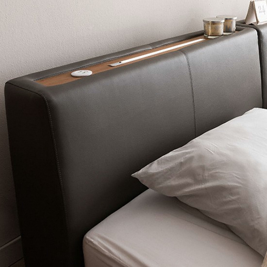 에몬스홈 루밍 저상형 LED 패밀리침대 SS+Q (7존독립스프링)_이미지