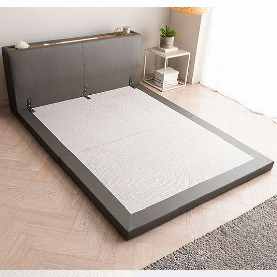 에몬스홈 루밍 저상형 LED 패밀리침대 SS+Q (7존독립스프링)_이미지