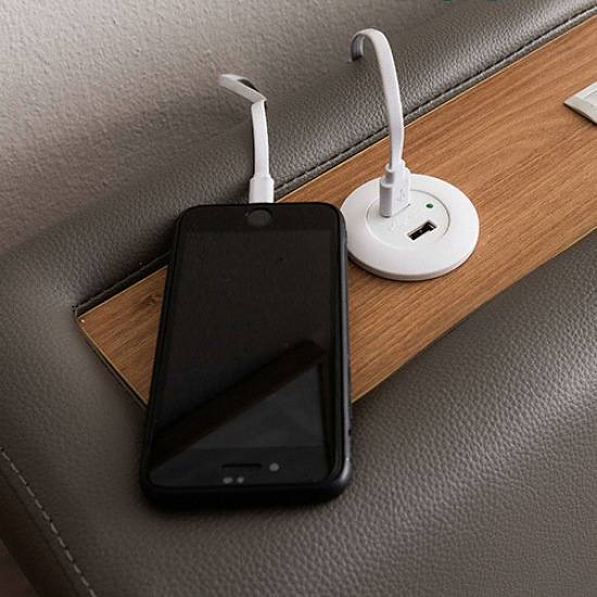 에몬스홈 루밍 저상형 LED 패밀리침대 SS+Q (7존독립스프링)_이미지