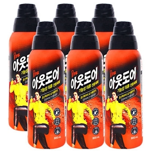 울샴푸 아웃도어 800ml (6개)_이미지