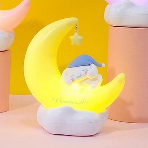 산리오 LED 시나모롤 초승달 무드등_이미지
