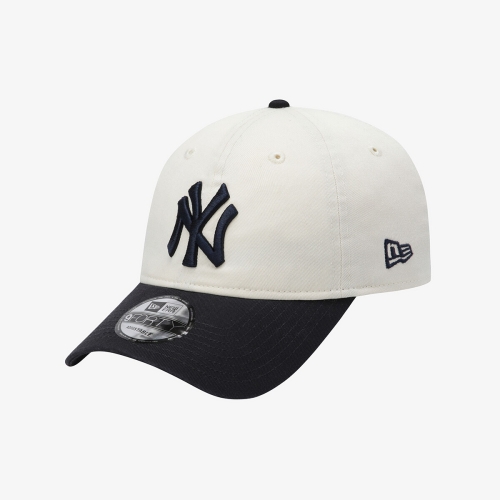 뉴에라 MLB 뉴욕 양키스 베이직 언스트럭쳐 볼캡 아이보리 15131668_이미지