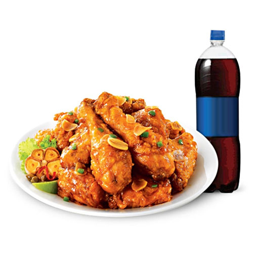 처갓집 ㅤ와락(간장) 치킨 + 콜라 1.25L 교환권_이미지
