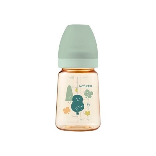 마더케이 베이직 PPSU 포레스트 젖병 180ml (노꼭지) (1개)_이미지