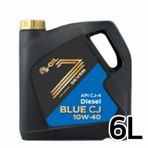 에쓰오일 세븐 블루 CJ 10W40 6L_이미지
