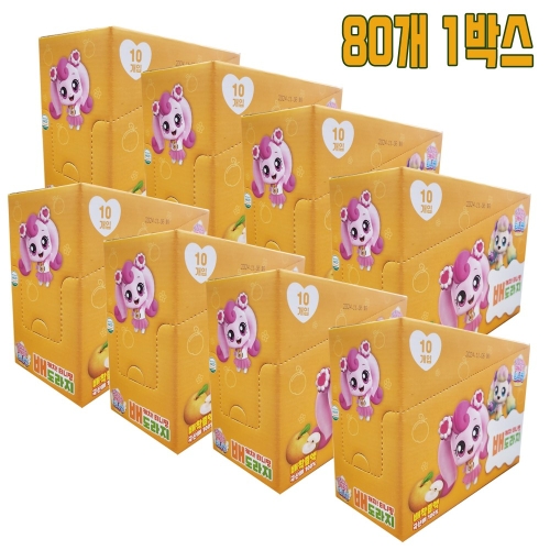 좋은영농조합법인 캐치티니핑 배도라지 80ml (80개)_이미지