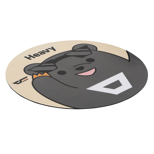 darkFlash Mascot DMP-25 원형 마우스패드 (Heavy)_이미지
