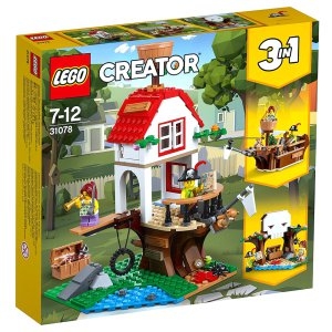 크리에이터 3 in 1 나무 위 집과 보물상자 (31078)