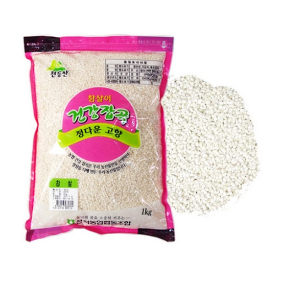 산척농협 천등산 참살이 찹쌀 1kg (1개)_이미지