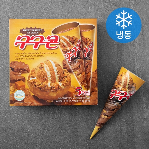 롯데푸드 구구콘 160ml (5개)_이미지