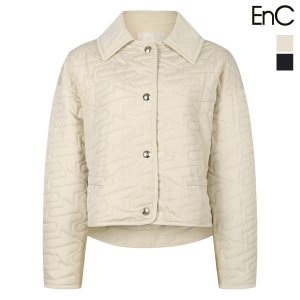 이앤씨(EnC) 퀼팅 경량 숏 패딩 ENJP34T01W