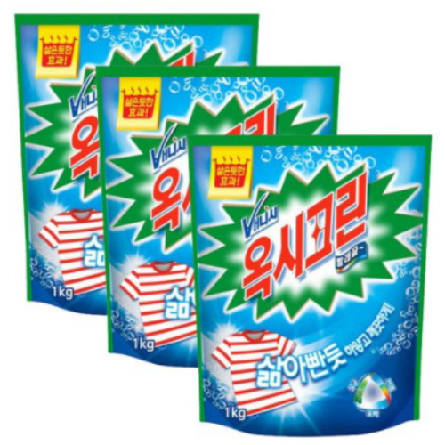 옥시크린 분말형 리필 1kg (3개)_이미지