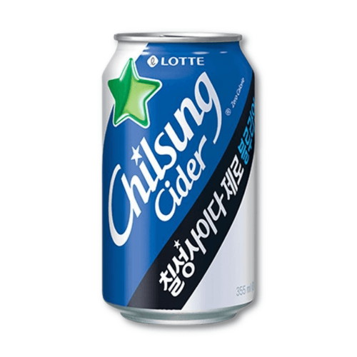 칠성사이다 제로 블루라임 355ml