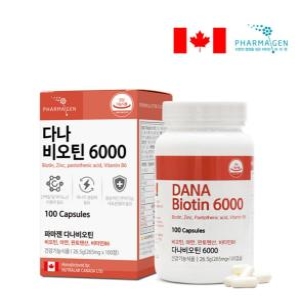 파마젠 다나 비오틴 6000 265mg 100캡슐