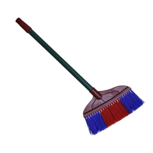 오너클랜 실내외용 나일론 빗자루 70cm 청소도구 마당비_이미지