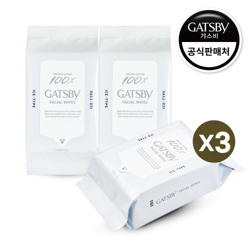 훼이셜 페이퍼 아이스 타입 대용량 42매 3개
