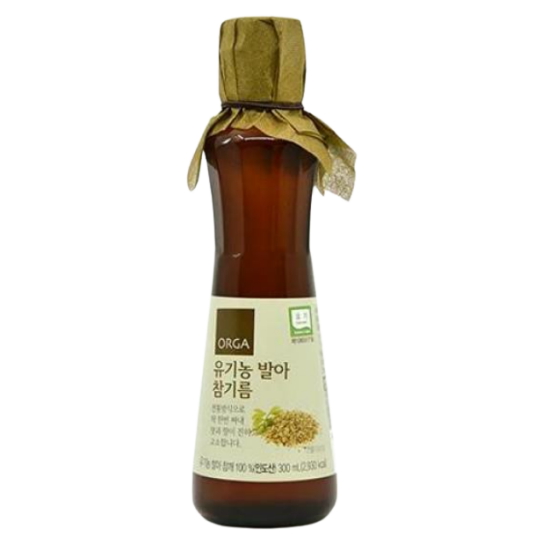 인도산 유기농 발아참기름 300ml