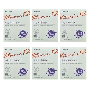 닥터린 초임계 비타민K2 30정 (6개)_이미지