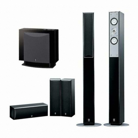 야마하 NS-125 Plus (YST-FSW100P) + DV3002 + 마란츠 AV리시버 (SR4003)_이미지